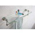 1805 wall mounted bathroom glass shelf for wall fitting glass shelf